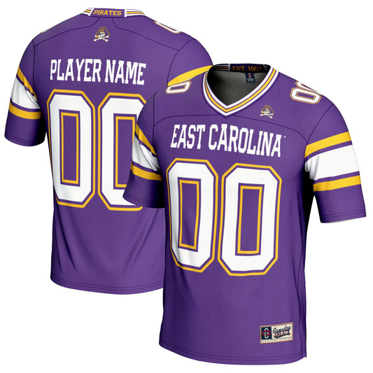 ECU Pirates GameDay Greats Pick-A-Player Football Jersey - Purple | Stitched College Jersey TJS75378