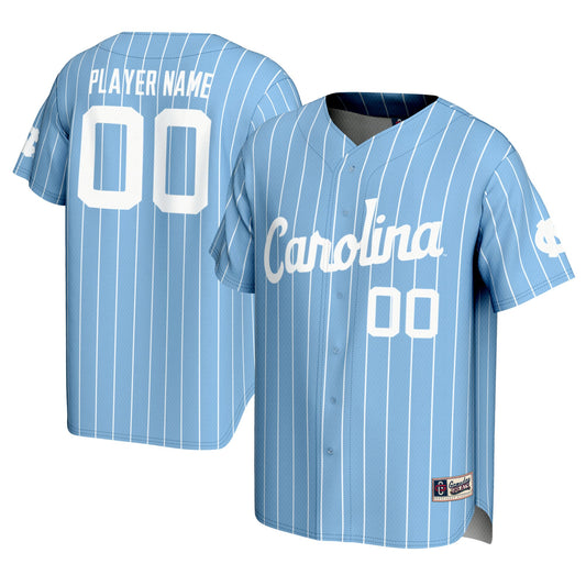 North Carolina Tar Heels GameDay Greats Pick-A-Player Lightweight Baseball Jersey - Carolina Blue | Stitched College Jersey TJS75535