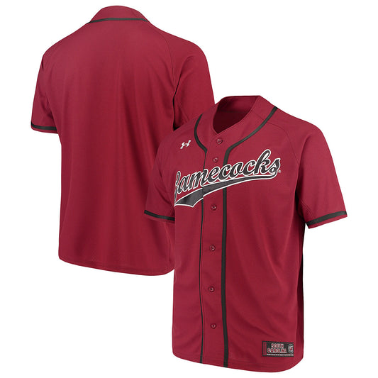 South Carolina Gamecocks Performance Replica Baseball Jersey - Garnet | Stitched College Jersey TJS75557
