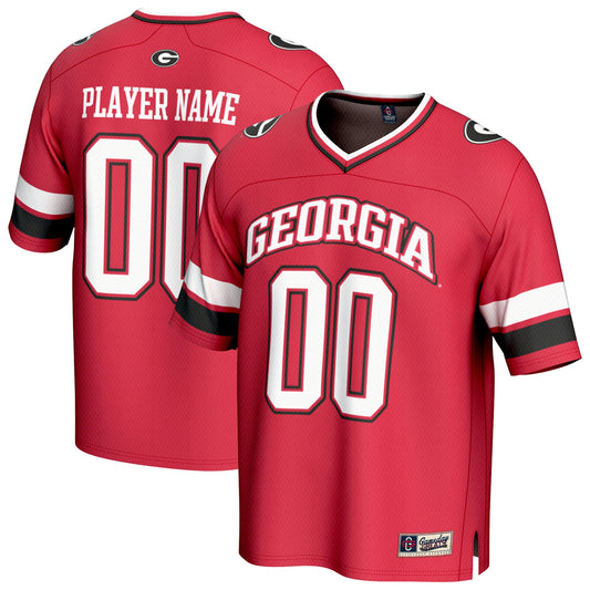 Georgia Bulldogs GameDay Greats Unisex Pick-A-Player Football Fashion Jersey - Red | Stitched College Jersey TJS75559