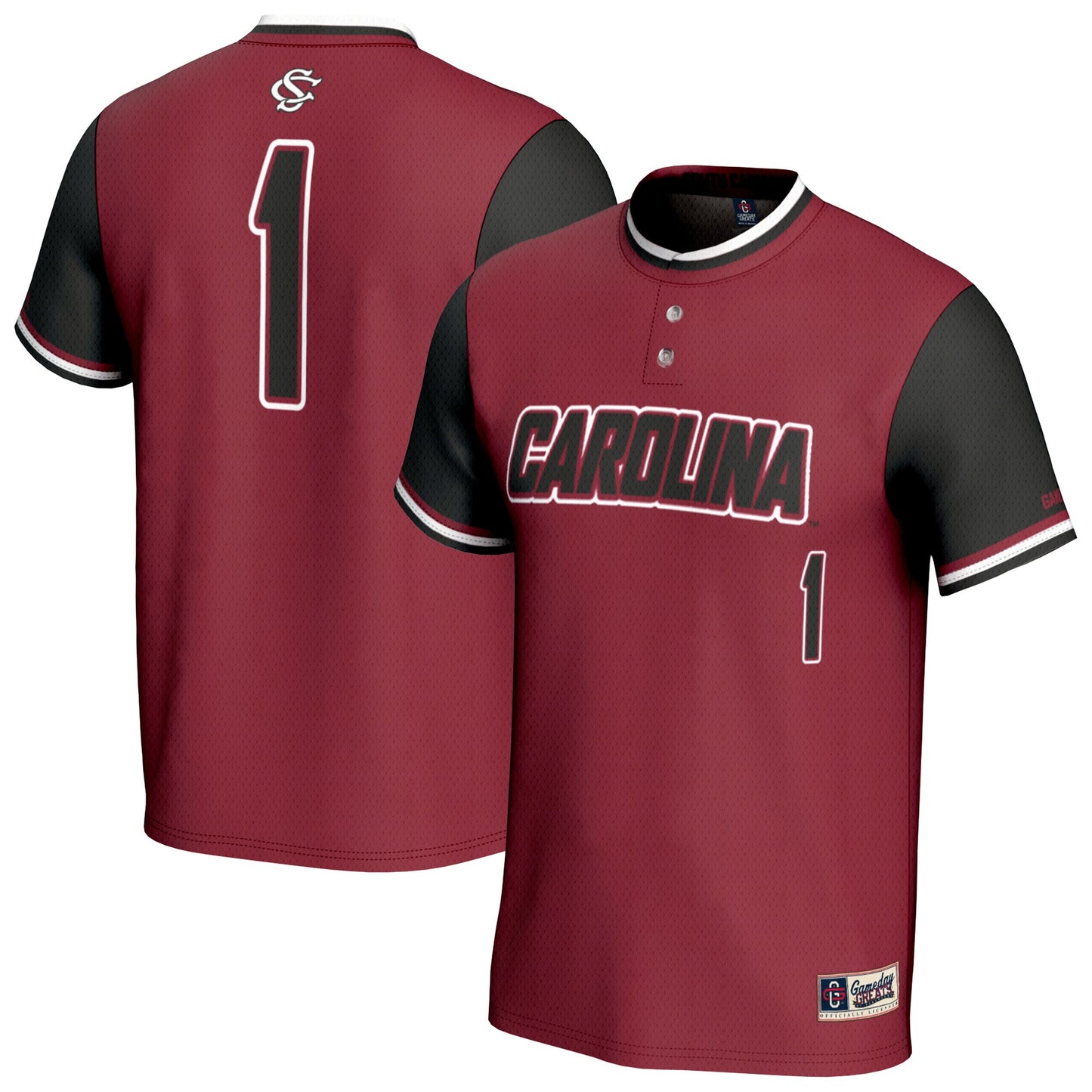 South Carolina Gamecocks GameDay Greats Unisex Lightweight Collegiate Softball Fashion Jersey - Garnet | Stitched College Jersey TJS75579