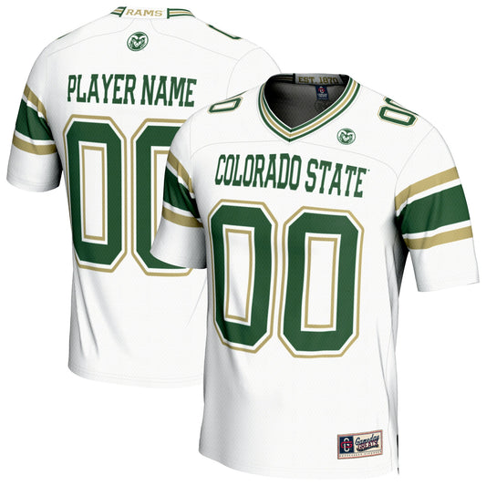 Colorado State Rams GameDay Greats Unisex Personalized Football Fashion Jersey - White | Stitched College Jersey TJS75406