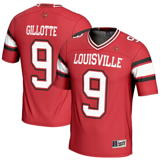 Ashton Gillotte Louisville Cardinals GameDay Greats Player Football Jersey - Red | Stitched College Jersey TJS75620
