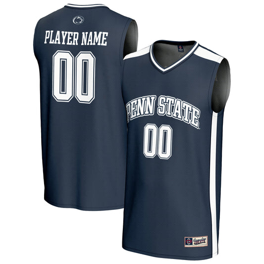Penn State Nittany Lions GameDay Greats Unisex Pick-A-Player Lightweight Collegiate Women's Basketball Fashion Jersey - Navy | Stitched College Jersey TJS75430