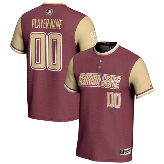 Florida State Seminoles GameDay Greats Unisex Pick-A-Player Lightweight Softball Jersey - Garnet | Stitched College Jersey TJS75331