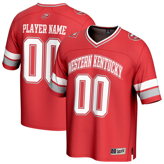 Western Kentucky Hilltoppers GameDay Greats Unisex Pick-A-Player Football Fashion Jersey - Red | Stitched College Jersey TJS75448
