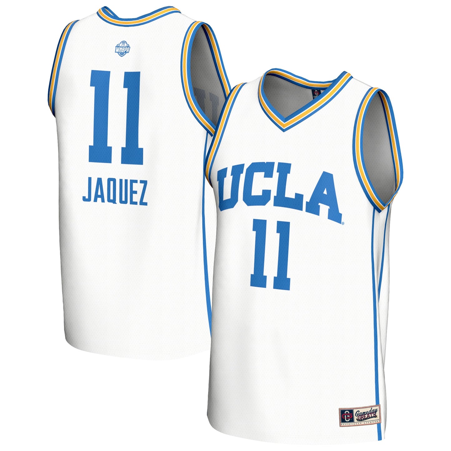 Gabby Jaquez UCLA Bruins GameDay Greats Unisex Lightweight Collegiate Women's Basketball Fashion Jersey - White | Stitched College Jersey TJS75606