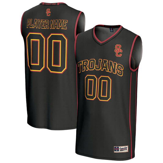USC Trojans GameDay Greats Unisex Lightweight Collegiate Women's Basketball Pick-A-Player Fashion Jersey - Black | Stitched College Jersey TJS75553
