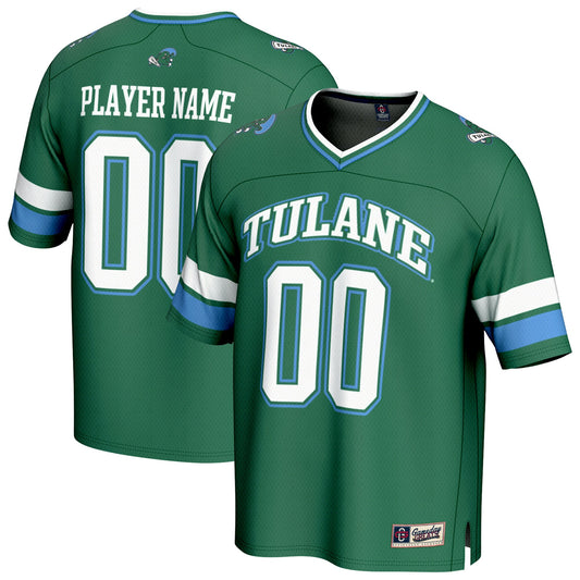 Tulane Green Wave GameDay Greats Unisex Pick-A-Player Football Fashion Jersey - Green | Stitched College Jersey TJS75554