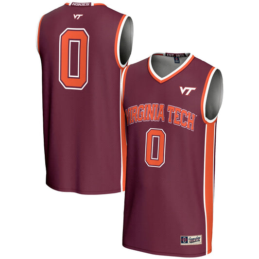 #0 Virginia Tech Hokies GameDay Greats Unisex Lightweight Basketball Jersey - Maroon | Stitched College Jersey TJS75458