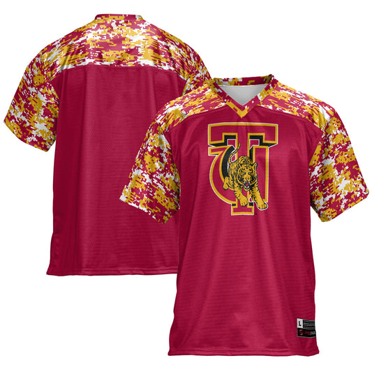 Tuskegee Golden Tigers GameDay Greats Football Jersey - Crimson | Stitched College Jersey TJS75869