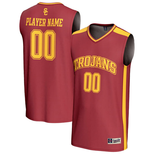 USC Trojans GameDay Greats Unisex Pick-A-Player Lightweight Collegiate Women's Basketball Fashion Jersey - Cardinal | Stitched College Jersey TJS75950