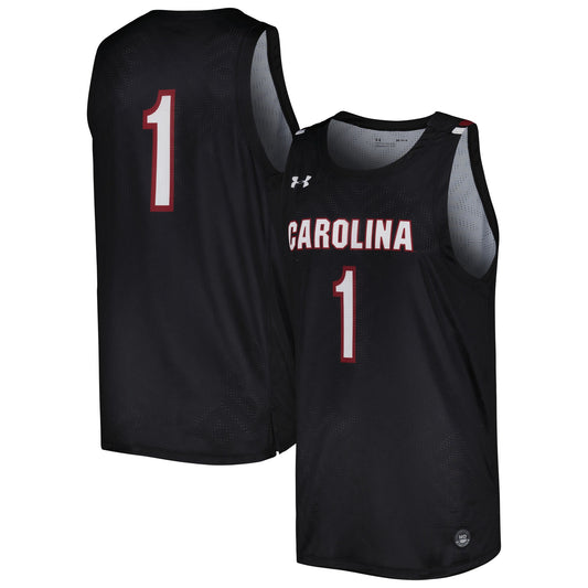 South Carolina Gamecocks Replica Basketball Jersey - Black | Stitched College Jersey TJS75841