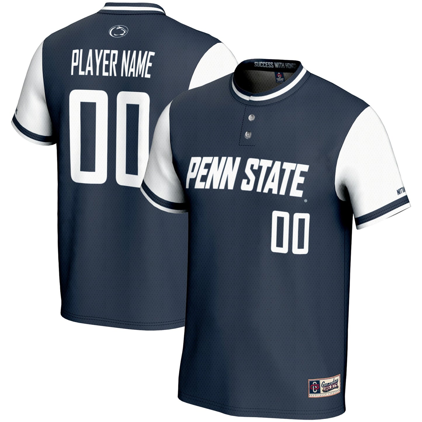 Penn State Nittany Lions GameDay Greats Unisex Pick-A-Player Women's Softball Lightweight Jersey - Navy | Stitched College Jersey TJS76005