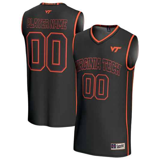 Virginia Tech Hokies GameDay Greats Unisex Lightweight Collegiate Men's Basketball Pick-A-Player Fashion Jersey - Black | Stitched College Jersey TJS75888