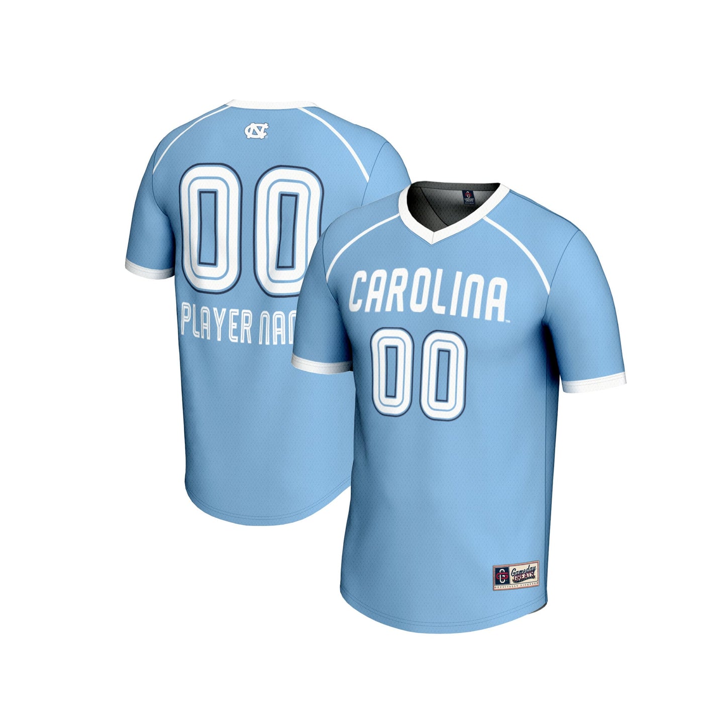 North Carolina Tar Heels GameDay Greats Unisex Pick-A-Player Women's Lacrosse Lightweight Jersey - Light Blue | Stitched College Jersey TJS75856