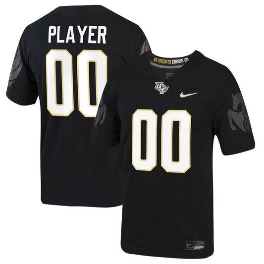 UCF Knights Home Custom Game Jersey - Black | Stitched College Jersey TJS75833