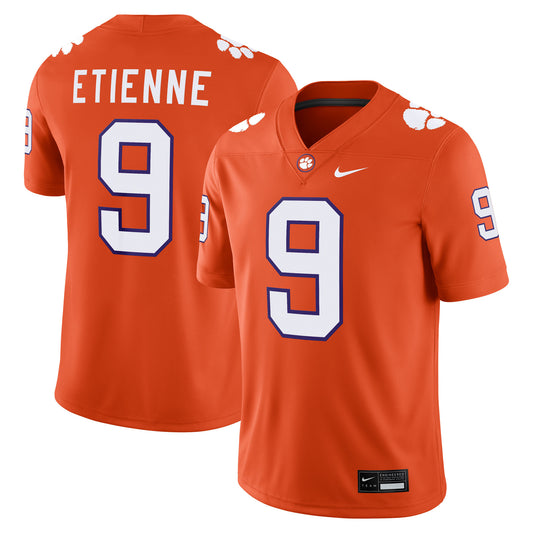 Travis Etienne Clemson Tigers Player Game Jersey - Orange | Stitched College Jersey TJS75821