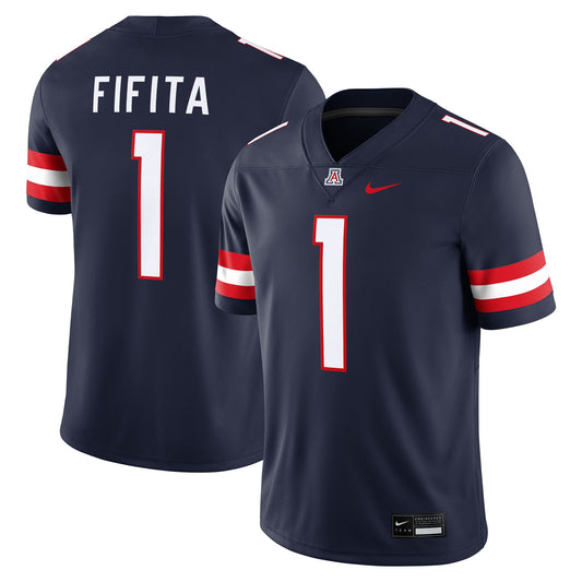 Noah Fifita Arizona Wildcats Home Football Game Jersey - Navy | Stitched College Jersey TJS75849
