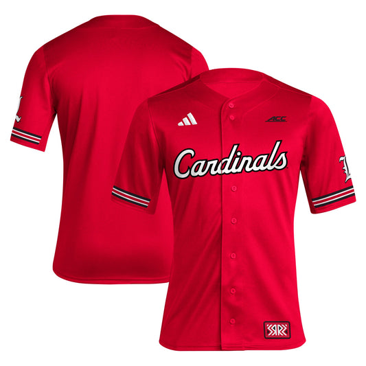 Louisville Cardinals Reverse Retro Replica Baseball Jersey - Red | Stitched College Jersey TJS75912