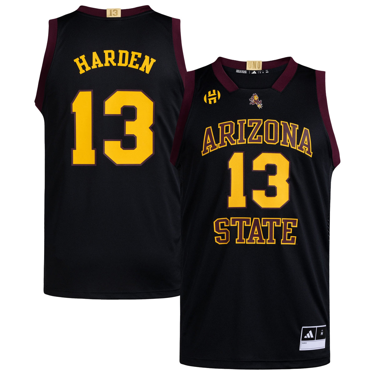 James Harden Arizona State Sun Devils Replica Swingman Jersey - Black | Stitched College Jersey TJS75713