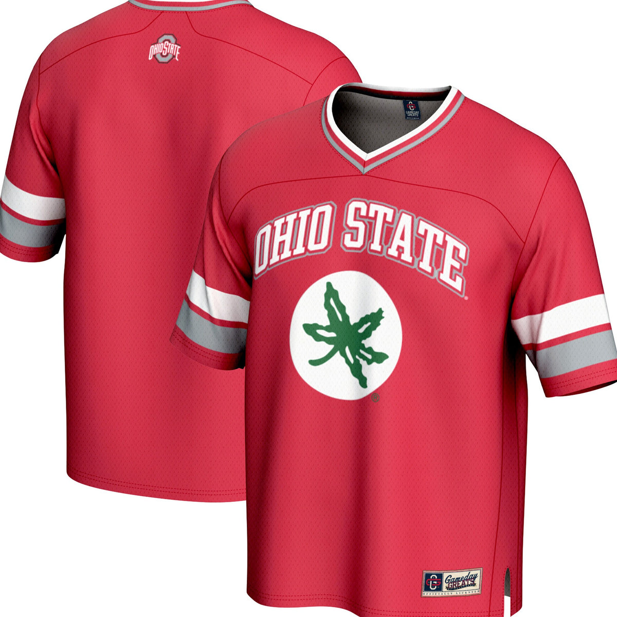 Ohio State Buckeyes GameDay Greats Spirit Football Jersey - Scarlet | Stitched College Jersey TJS75631