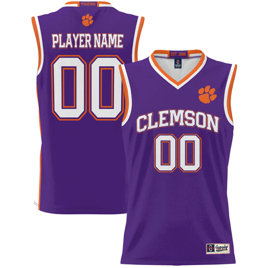 Clemson Tigers GameDay Greats Unisex Lightweight Pick-A-Player Women's Basketball Jersey - Purple | Stitched College Jersey TJS75682