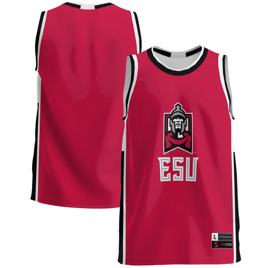 East Stroudsburg Warriors GameDay Greats Lightweight Basketball Jersey - Red | Stitched College Jersey TJS76033
