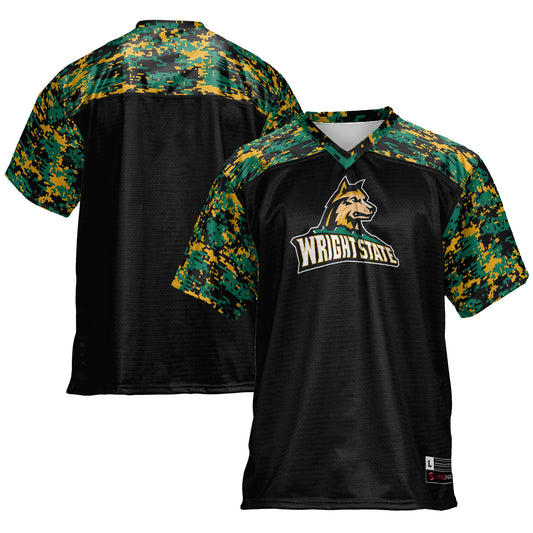 Wright State Raiders GameDay Greats Football Jersey - Black | Stitched College Jersey TJS76062