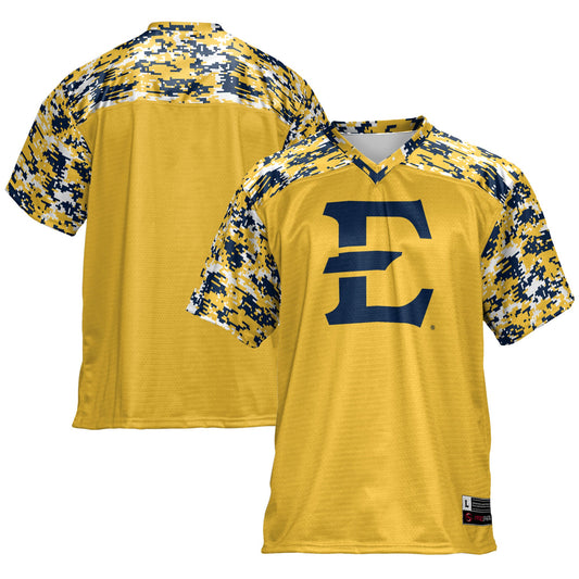 ETSU Buccaneers GameDay Greats Football Jersey - Gold | Stitched College Jersey TJS76104