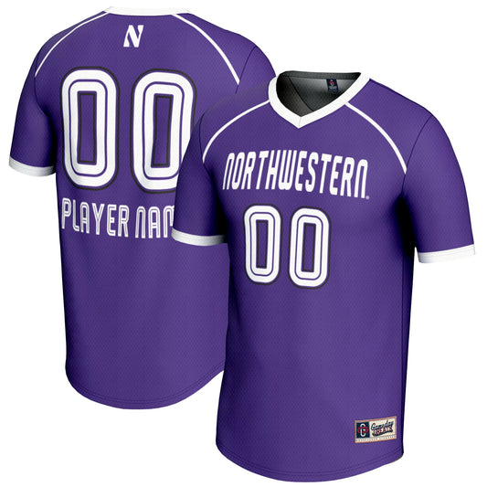 Northwestern Wildcats GameDay Greats Unisex Pick-A-Player Women's Lacrosse Lightweight Jersey - Purple | Stitched College Jersey TJS76191