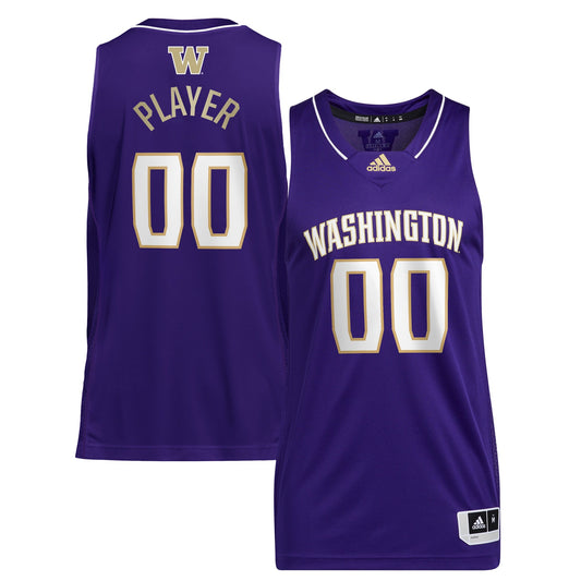 Washington Huskies Unisex Pick-A-Player Women's Basketball Jersey - Purple | Stitched College Jersey TJS76251