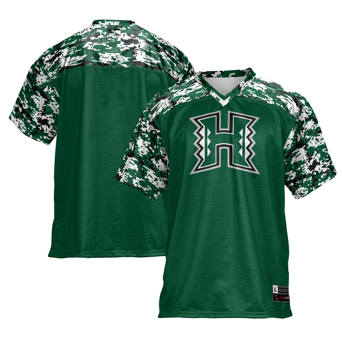 Hawaii Rainbow Warriors GameDay Greats Football Jersey - Green | Stitched College Jersey TJS76225