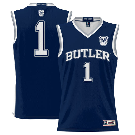 #1 Butler Bulldogs GameDay Greats Lightweight Basketball Jersey - Navy | Stitched College Jersey TJS76189