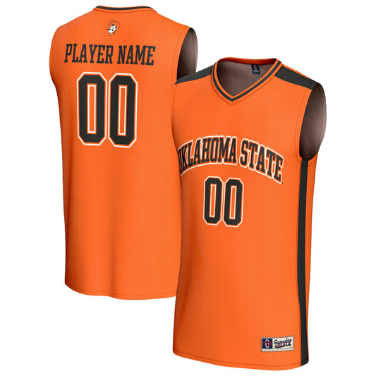 Oklahoma State Cowboys GameDay Greats Unisex Lightweight Collegiate Men's Basketball Pick-A-Player Fashion Jersey - Orange | Stitched College Jersey TJS76381