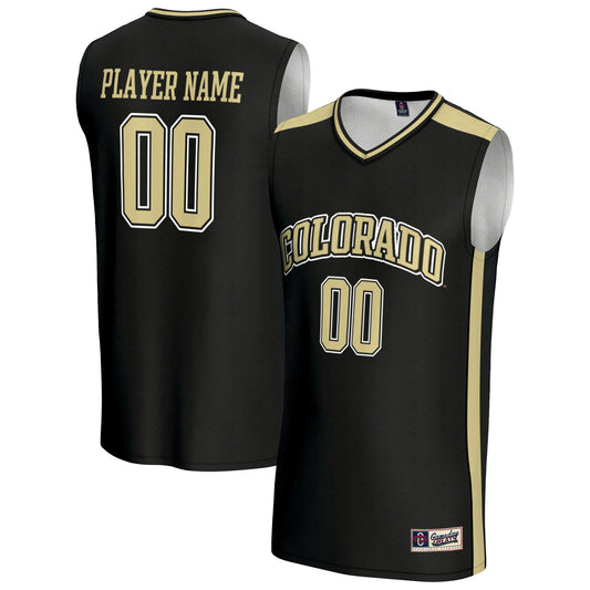 Colorado Buffaloes GameDay Greats Unisex Pick-A-Player Women's Basketball Lightweight Jersey - Black | Stitched College Jersey TJS76422