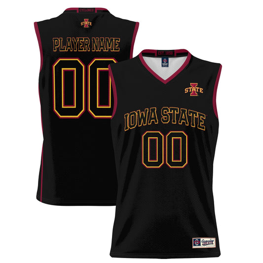 Iowa State Cyclones GameDay Greats Unisex Lightweight Pick-A-Player Women's Basketball Jersey - Black | Stitched College Jersey TJS76386