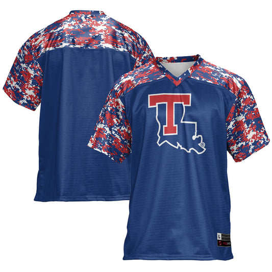 Louisiana Tech Bulldogs GameDay Greats Football Jersey - Blue | Stitched College Jersey TJS76502