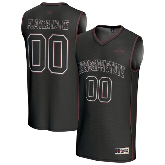 Mississippi State Bulldogs GameDay Greats Unisex Lightweight Collegiate Women's Basketball Pick-A-Player Fashion Jersey - Black | Stitched College Jersey TJS76602