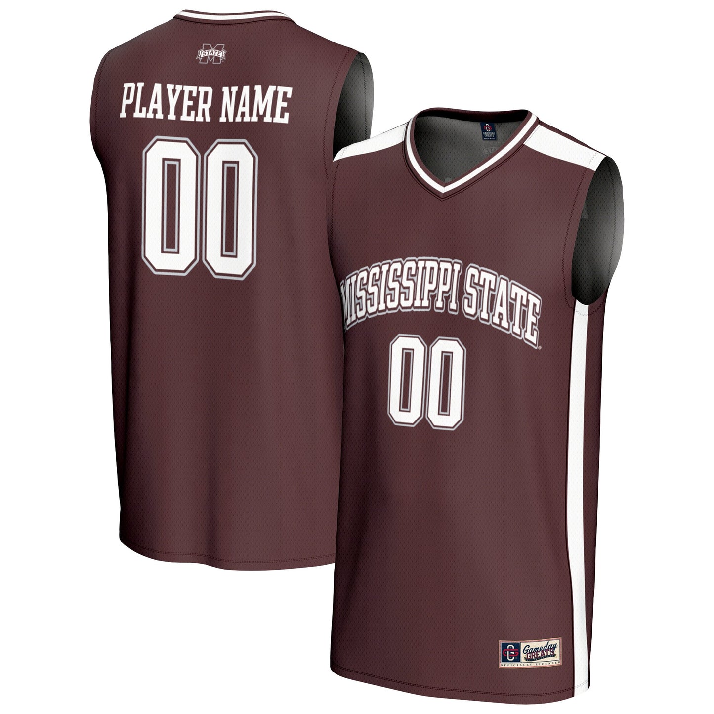 Mississippi State Bulldogs GameDay Greats Pick-A-Player Lightweight Basketball Fashion Jersey - Maroon | Stitched College Jersey TJS76545