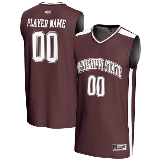 Mississippi State Bulldogs GameDay Greats Pick-A-Player Lightweight Basketball Fashion Jersey - Maroon | Stitched College Jersey TJS76545