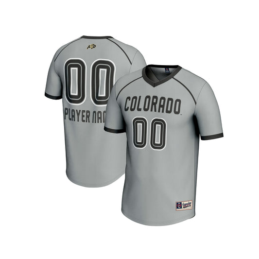 Colorado Buffaloes GameDay Greats Unisex Pick-A-Player Women's Lacrosse Lightweight Jersey - Gray | Stitched College Jersey TJS76581