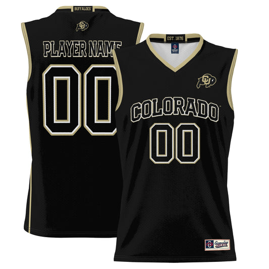 Colorado Buffaloes GameDay Greats Unisex Lightweight Pick-A-Player Women's Basketball Jersey - Black | Stitched College Jersey TJS76426