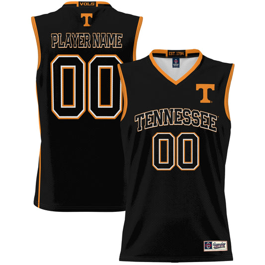 Tennessee Volunteers GameDay Greats Unisex Lightweight Pick-A-Player Women's Basketball Jersey - Black | Stitched College Jersey TJS76559