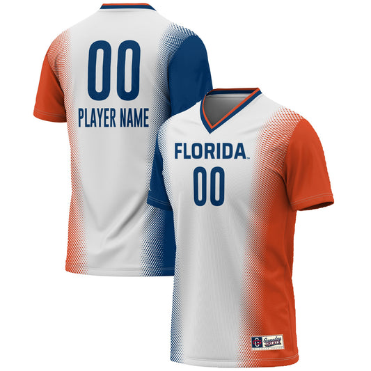 Florida Gators GameDay Greats Unisex Pick-A-Player Lightweight Women's Soccer Jersey - White | Stitched College Jersey TJS76468