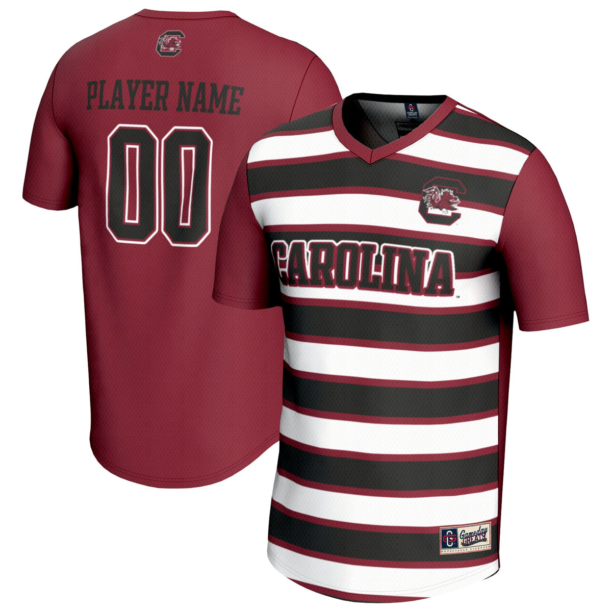 South Carolina Gamecocks GameDay Greats Unisex Pick-A-Player Collegiate Women's Soccer Lightweight Fashion Jersey - Garnet/Black | Stitched College Jersey TJS76479
