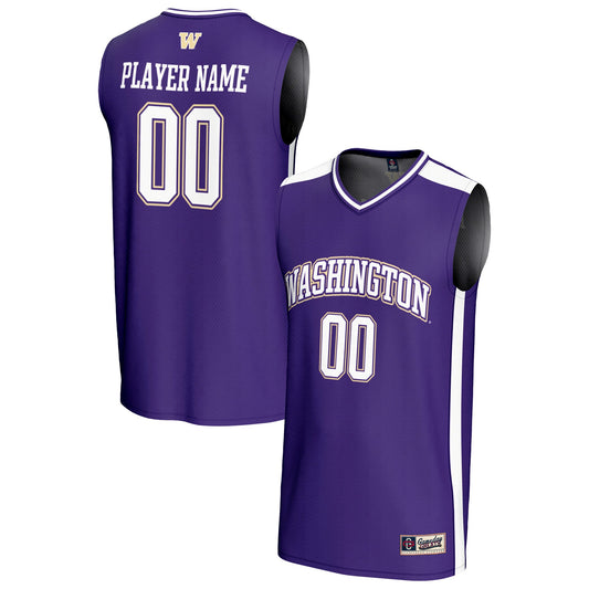 Washington Huskies GameDay Greats Unisex Pick-A-Player Lightweight Women's Basketball Fashion Jersey - Purple | Stitched College Jersey TJS76436