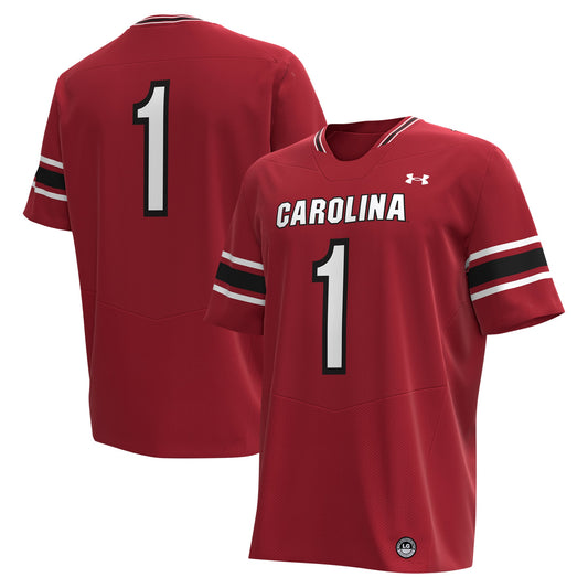#1 South Carolina Gamecocks Replica Football Jersey - Garnet | Stitched College Jersey TJS76441