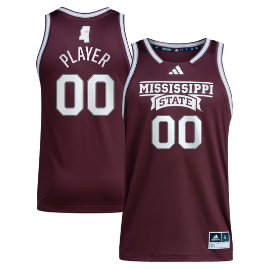 Mississippi State Bulldogs Pick-A-Player Men's Basketball Jersey - Maroon | Stitched College Jersey TJS76410