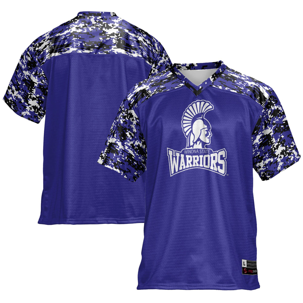 Winona State Warriors GameDay Greats Football Jersey - Purple | Stitched College Jersey TJS76440